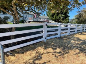 vinyl fence