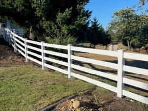 vinyl fence