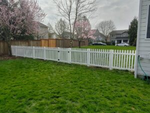 vinyl fence