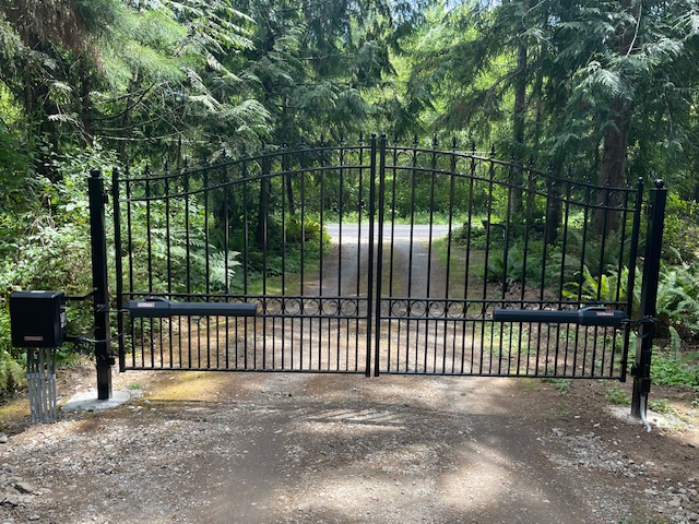 Automatic driveway gate project