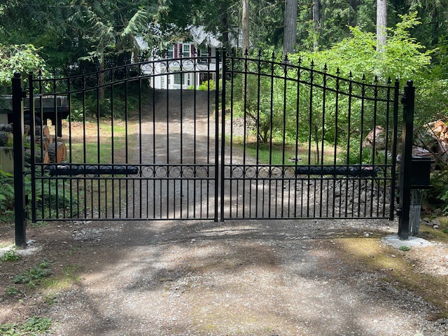 Automatic driveway gate project