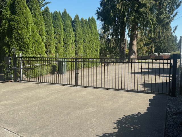 Automatic driveway gate project