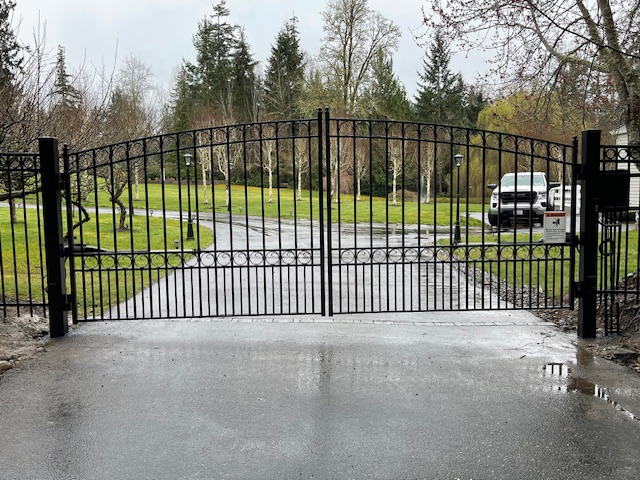 Automatic driveway gate project