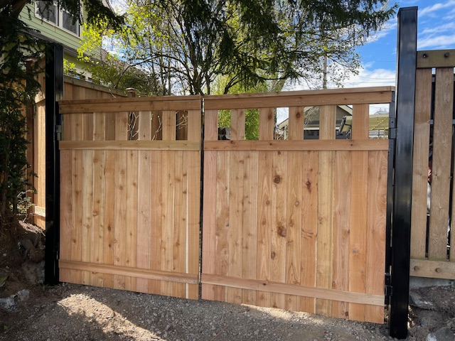 Automatic driveway gate project