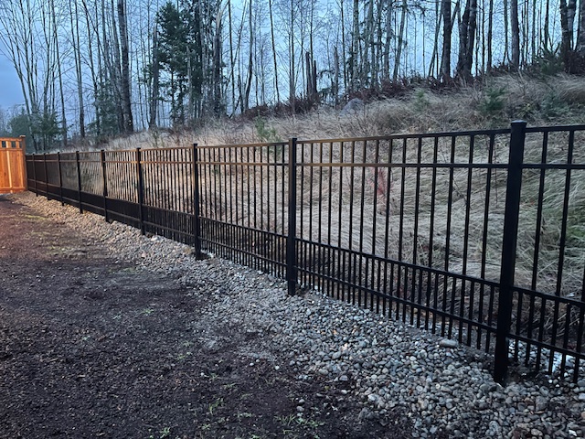 Iron fencing project