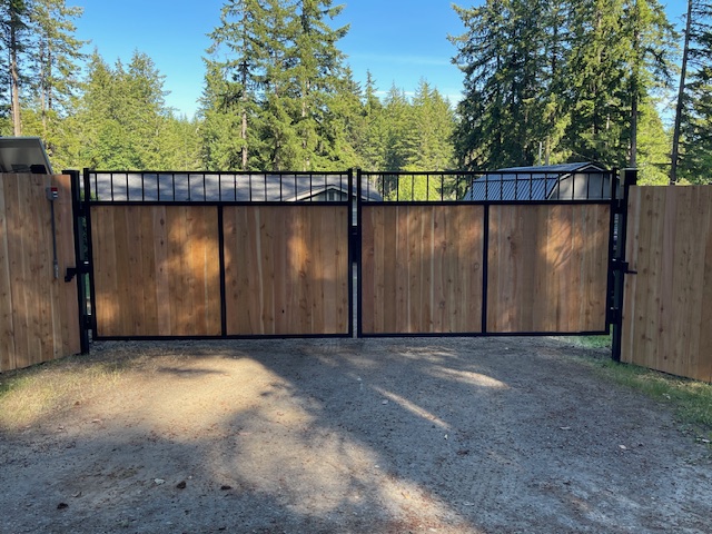Automatic driveway gate project