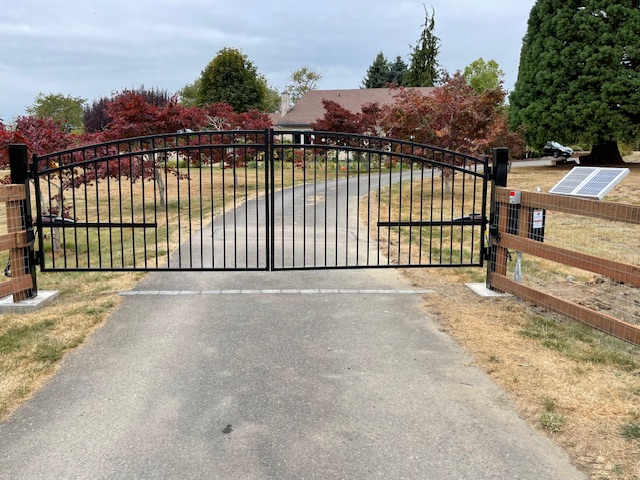 Automatic driveway gate project