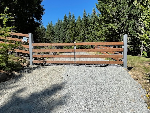 Automatic driveway gate project