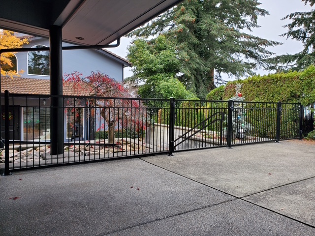 Iron fencing project