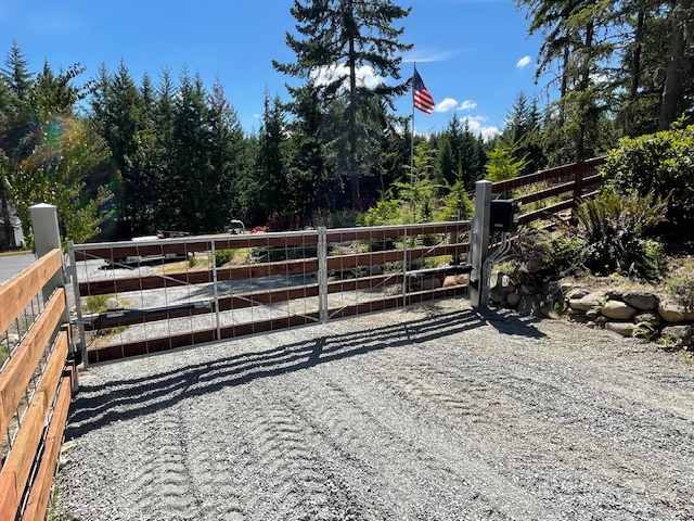Automatic driveway gate project
