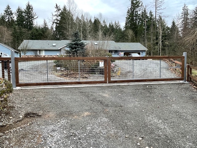 Automatic driveway gate project