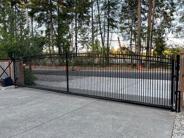 Automatic driveway gate project