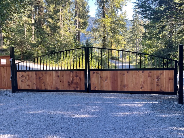 Automatic driveway gate project