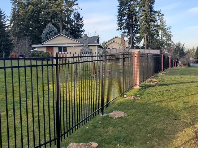 Iron fencing project
