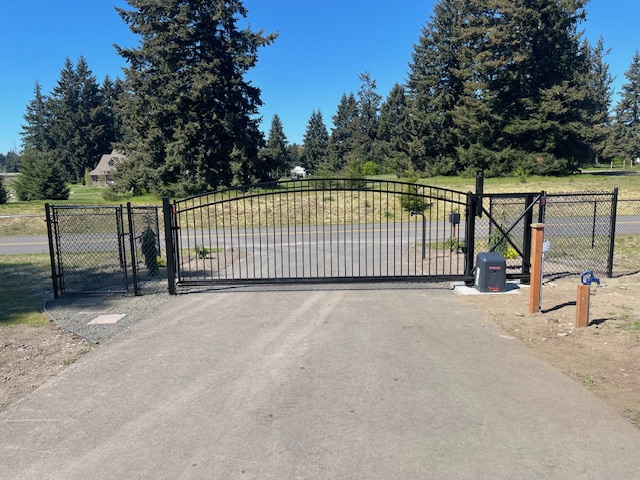 Automatic driveway gate project