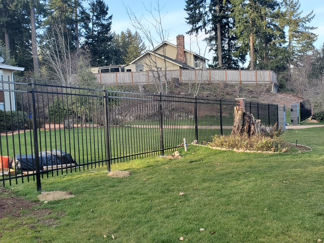 Iron fencing project