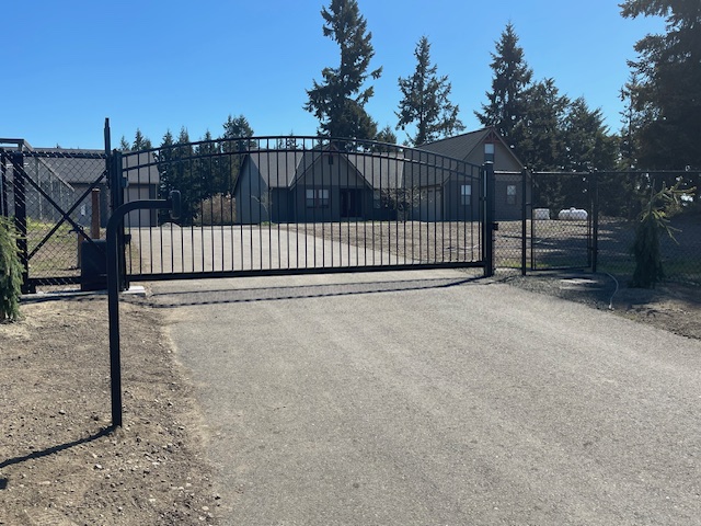 Automatic driveway gate project