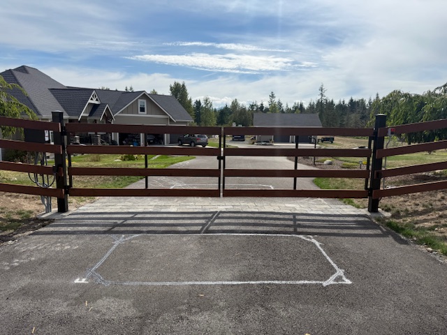Automatic driveway gate project