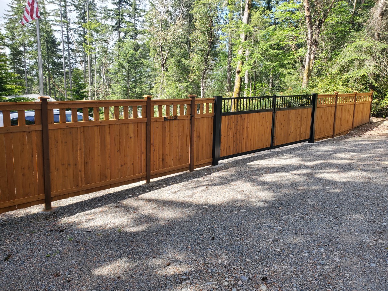 Goodrows Fence & Deck project