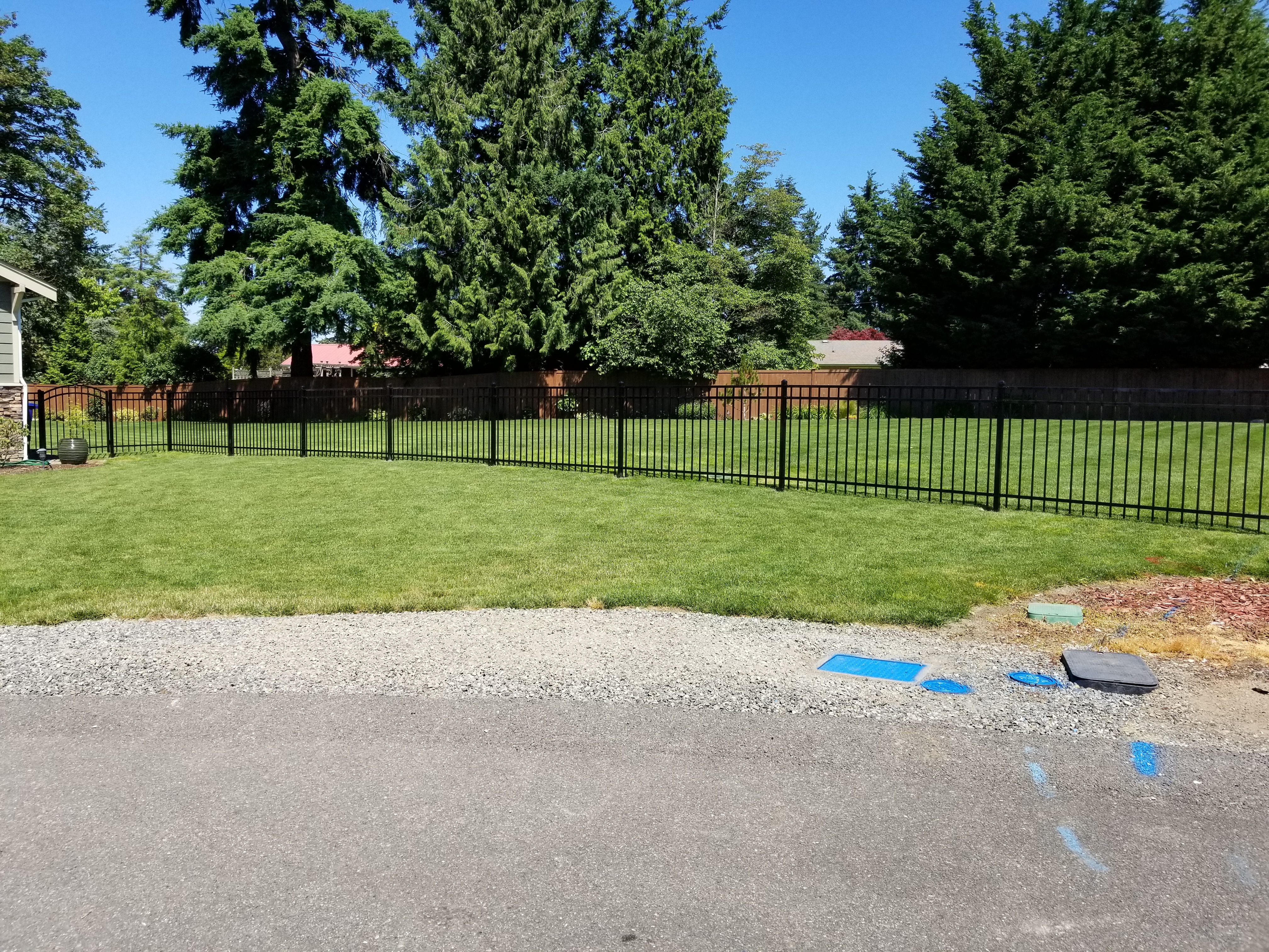 Iron fencing project