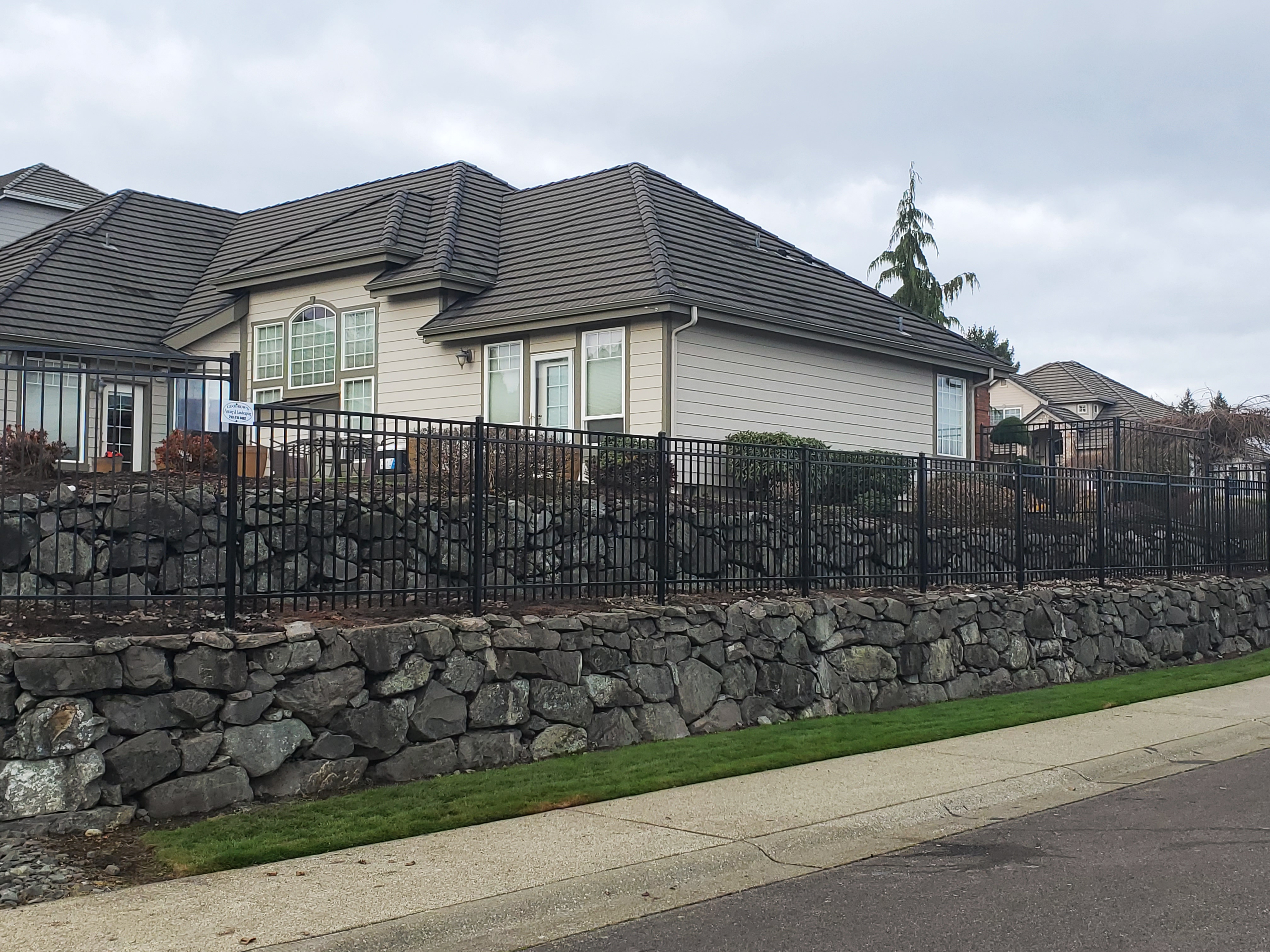 Iron fencing project