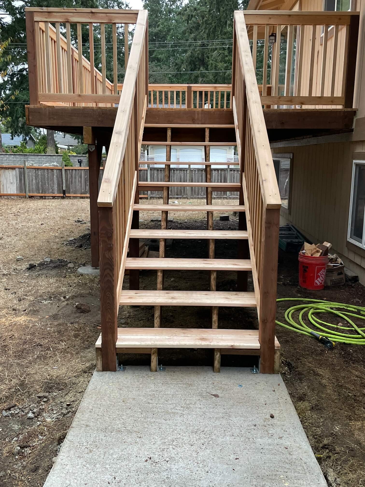 Decking and carpentry